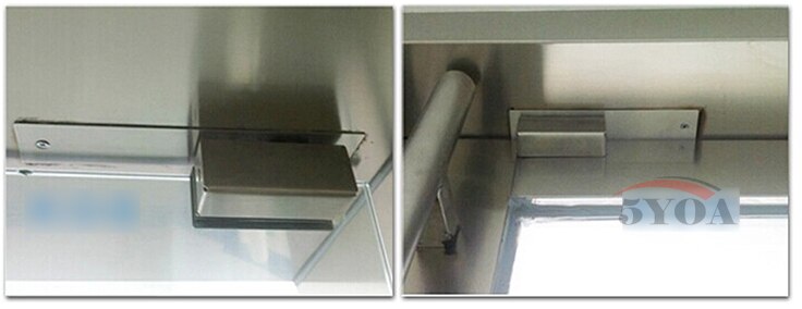 Stainless Steel U Bracket for Electric Bolt Lock door Access Control System BBracket02