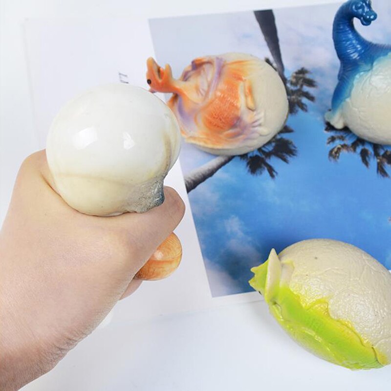 freundlicher freundlicher Spielzeug freundlicher Lustige Blasen Tiere Spielzeug Dinosaurier Angst betonen Linderung Aufblasbare Ballon quetschen Ball