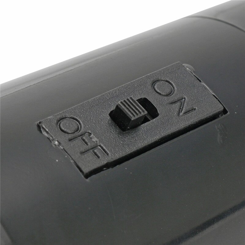 14 x 4 x 4cm bærende 2kg svarte speilkulemotorer spinn batteridrevne roterende dreiemotorer til diskofest bryllup