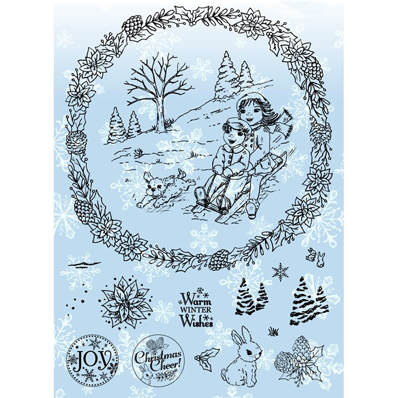 Magic Windows Slide Reveal Set Slot Spin Vintage marcos troqueles de corte para tarjetas para álbum de recortes DIY manualidades fabricación: Stamps 3