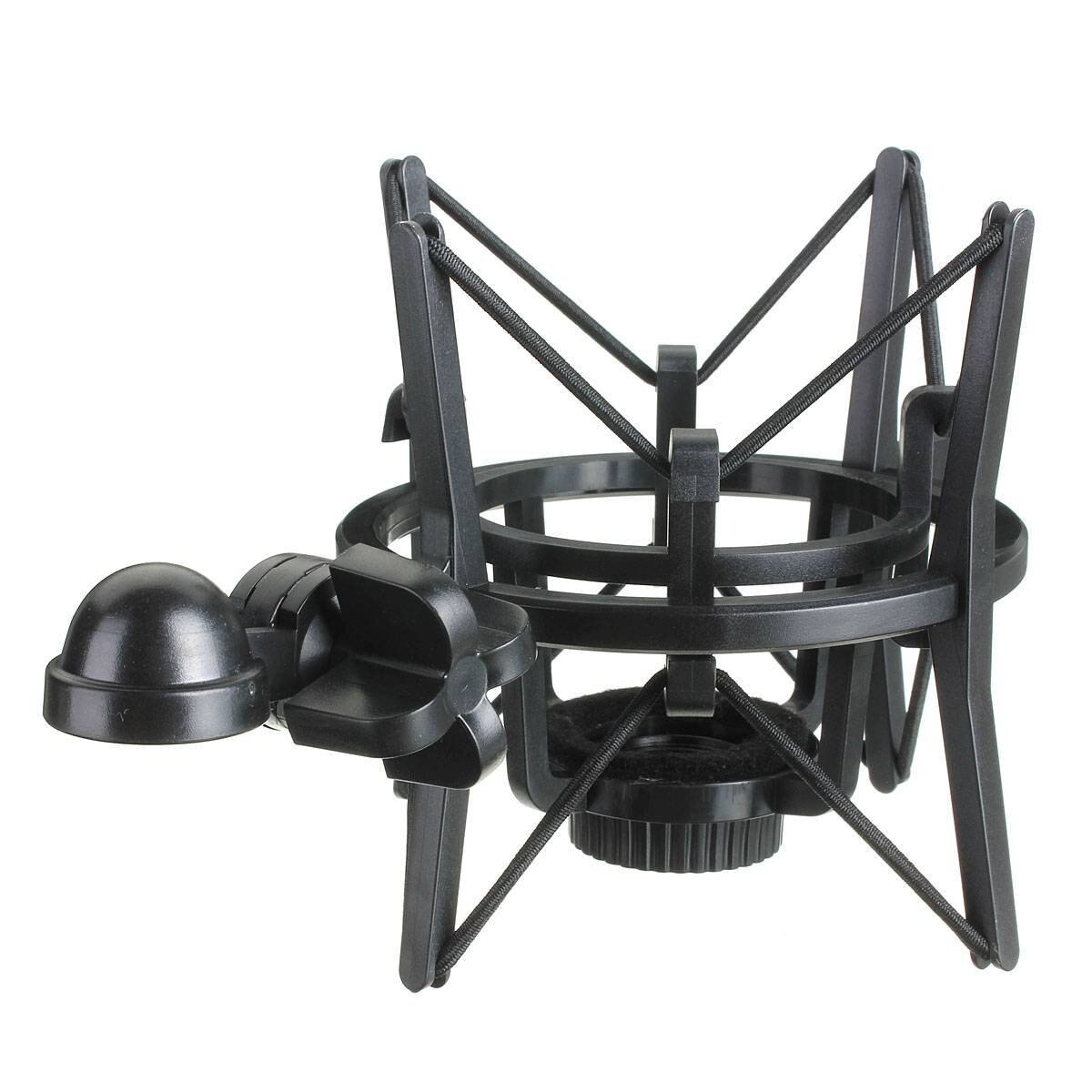 Top Deals microphone holder with integrated microphone Mic pop shield pop filter