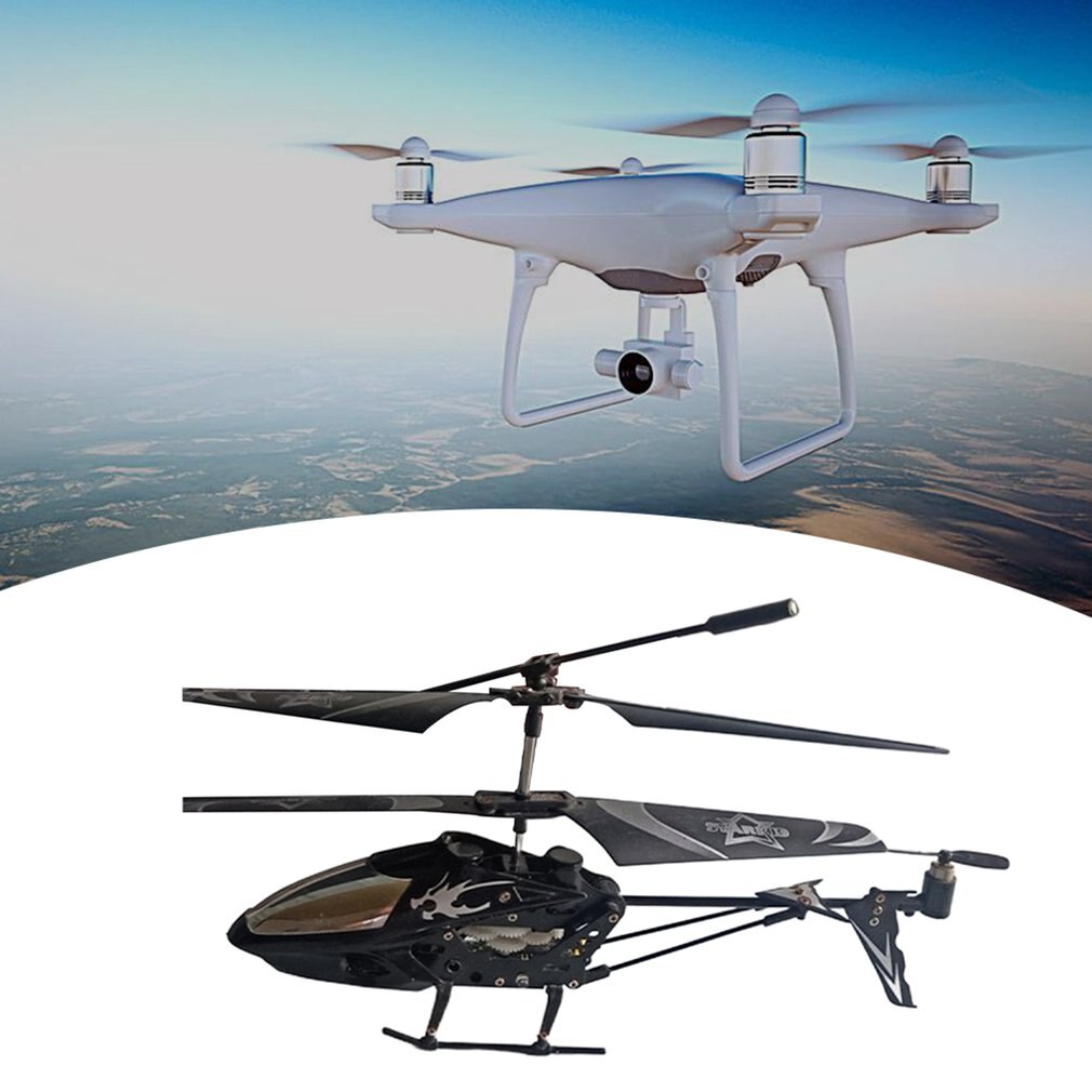 Remote Control Plane Anti-Fall Remote Control Plane With Light Alloy Small Remote Control Helicopter Aviation Model Toy