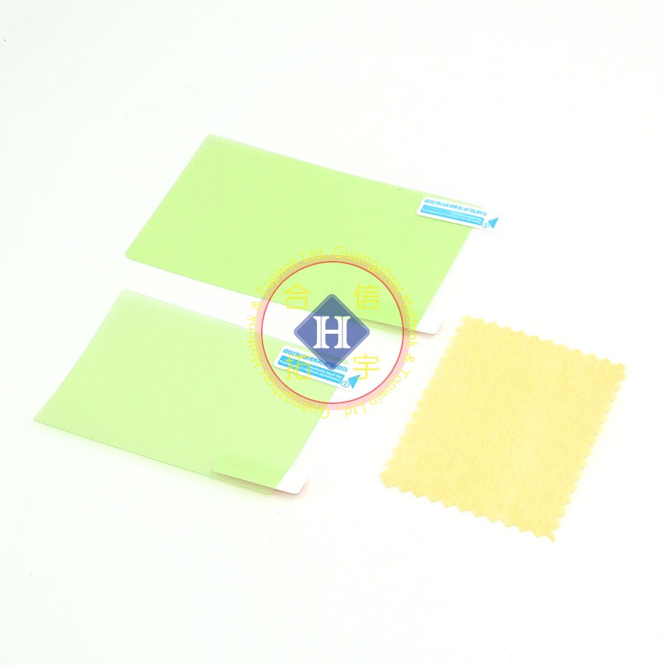 Protector de pantalla LCD HOTHINK 100 unids/lote transparente superior + inferior para Nintendo 3DS XL/3DS LL