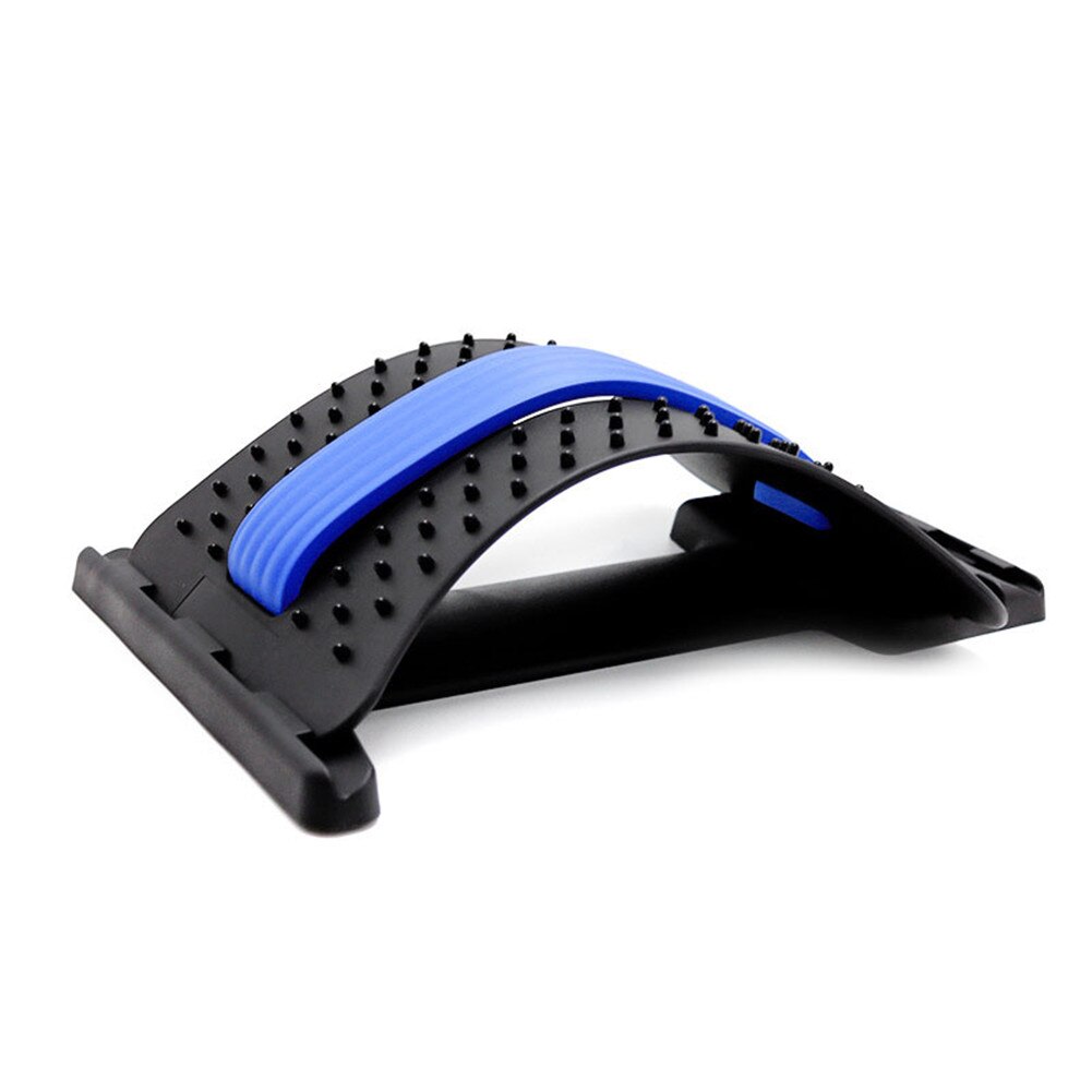 Back Stretch Equipment Massager Stretcher Fitness Lumbar Support Relaxation Spine Pain Relief YA88