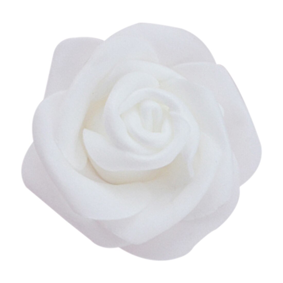 Roses en mousse PE 6cm 100 pièces/lot | Têtes de fleurs artificielles en mousse, têtes de fleurs décoratives faites à la main, fournitures de fête et fête
