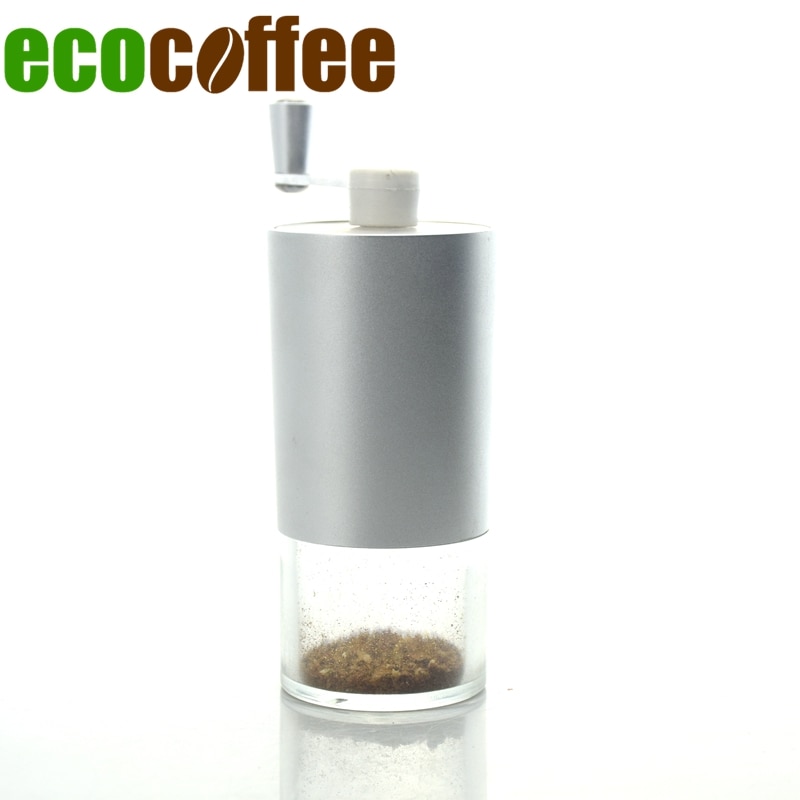 Mini Reizen Draagbare Koffie Handleiding Koffiemolen Aluminium Espresso Koffiezetapparaat CIQ