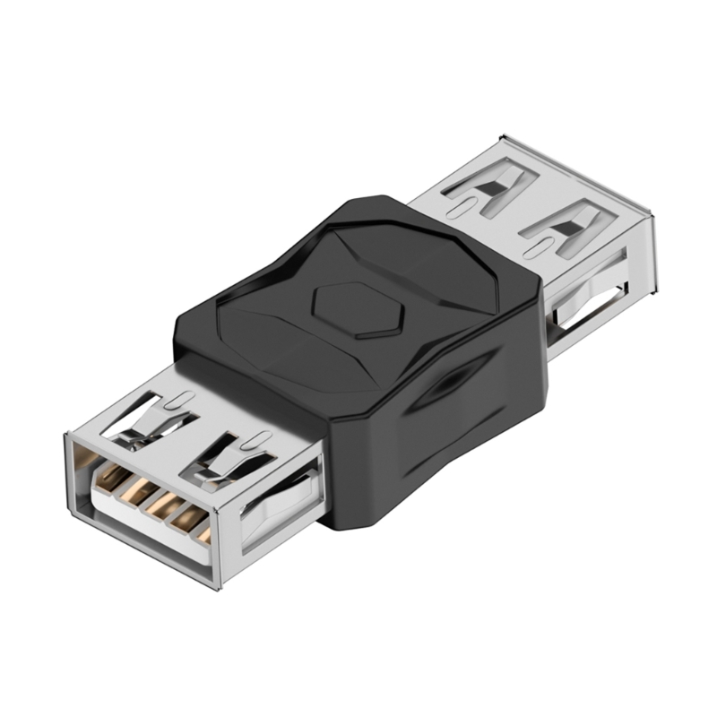 USB naar Micro USB Mini USB Adapter Converter USB Man Vrouw Converter 480Mbps QX2A: Oranje