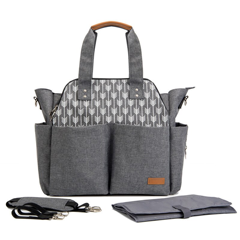 Grand sac à couches pour maman | Sac à couches multifonctionnel de grande capacité, sac à bandoulière à la , sacs portables à couches organisateur de changement de couches