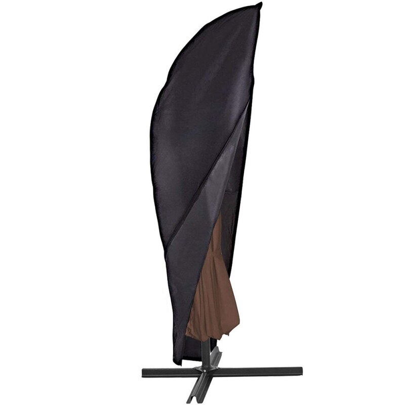 Tissu Oxford couverture de parapluie en forme de banane | Type fermeture éclair, revêtement en PU, imperméable à la pluie, fournitures de jardin en plein air 3: Default Title