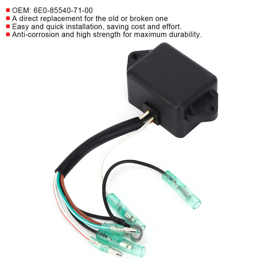 boat accessories marine Marine Hardware CDI Outboard Motor Engine Unit Fit for Yamaha 5HP 1984-2002 6E0-85540-71-00 boat