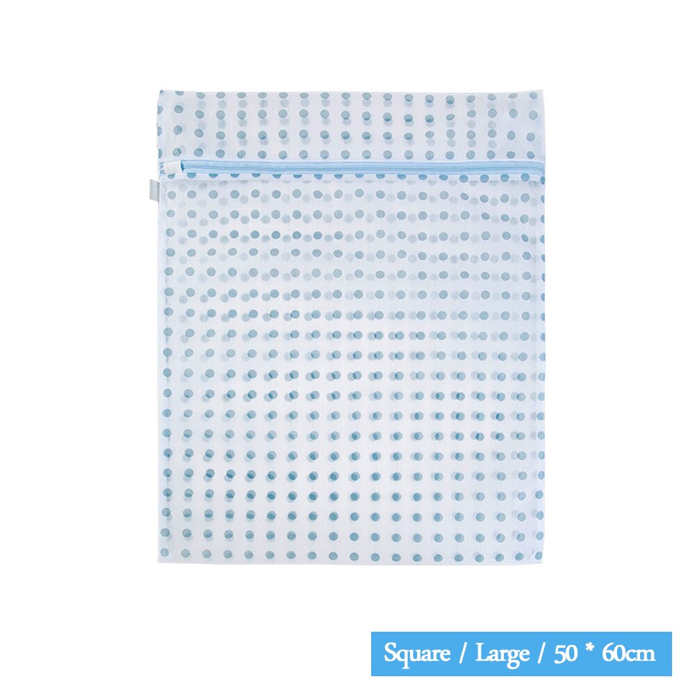 Home Polyester Mesh Laundry Bag Polyester Washing Net Bag For Underwear Sock Washing Machine Pouch Clothes Bra Bags: 182-C-1
