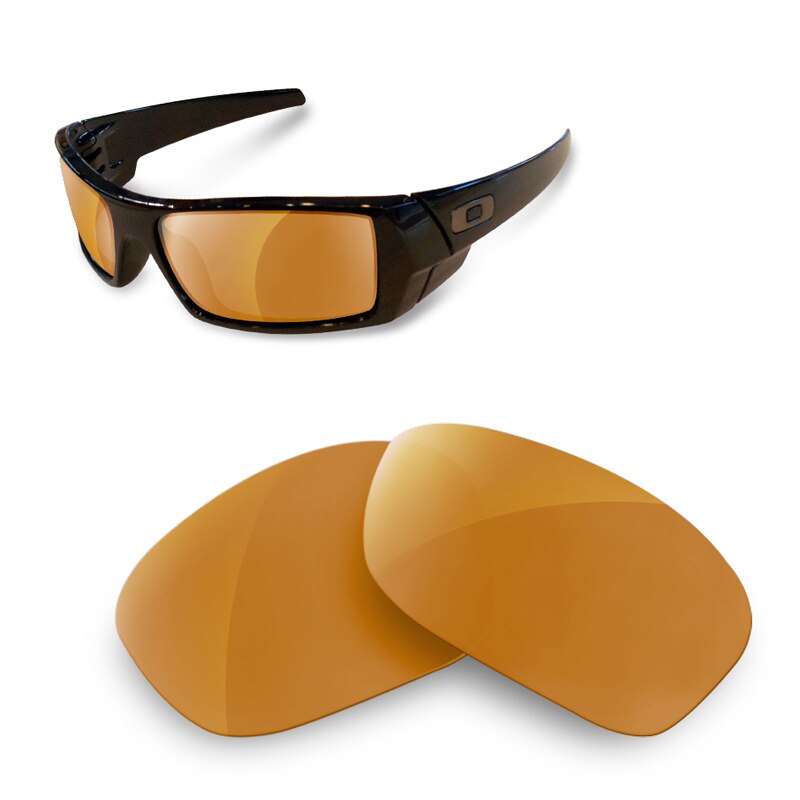 Polarisierte Kompatibel Ersatz Linsen für Oakley Gascan: Brown - Polarized