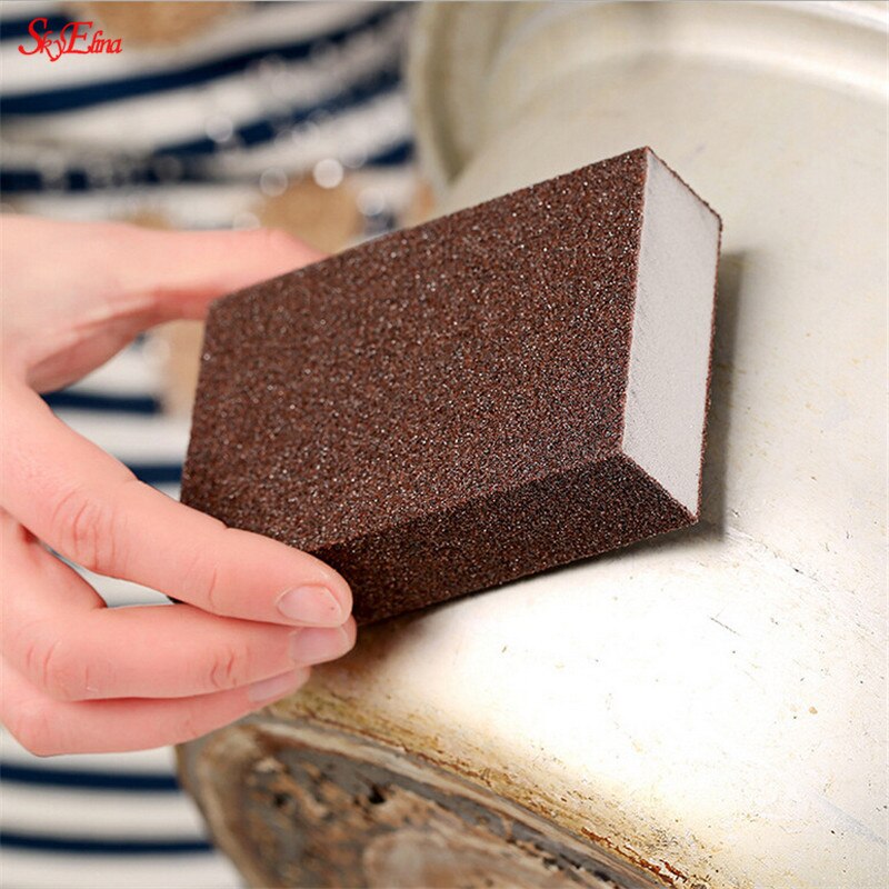 1/5pcs 100*70*25mm Nano Emery Magic Melamine Sponge High Density For Cleaning Homeware Kitchen Sponge Removing Rust Rub 5Z