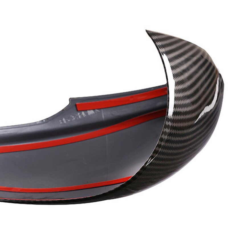 Bil bakspeil dekorasjon deksel listverk tilbehør til alfa romeo giulia abs karbonfiber