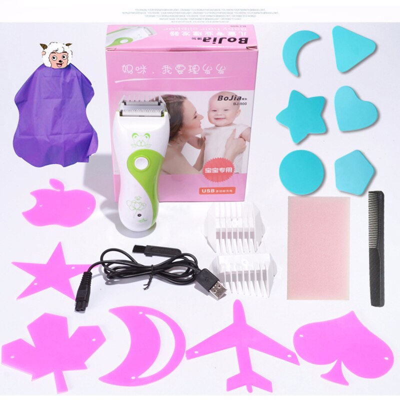 Baby Rasierer Schneiden Baby Haar Trimmer Elektrische Haar Haarschneidemaschine USB Baby Pflege Schneiden Entferner Wiederaufladbare Ruhig freundlicher Haar Schneiden