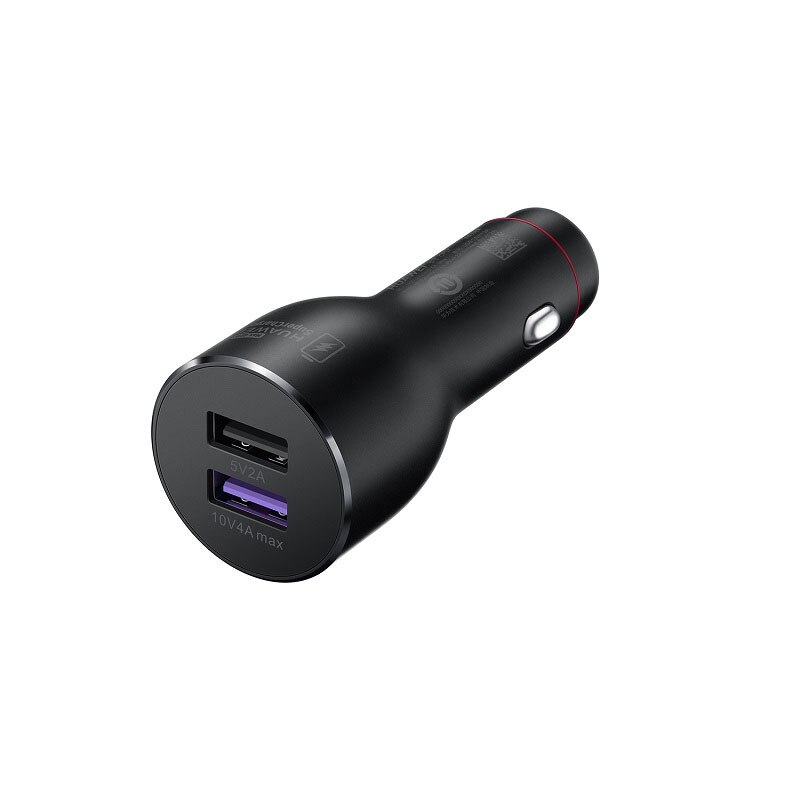 Originele Huawei CP37 Supercharge Autolader 2 40W Max 10V 4A Dual Usb 5A Type C Kabel Inbegrepen