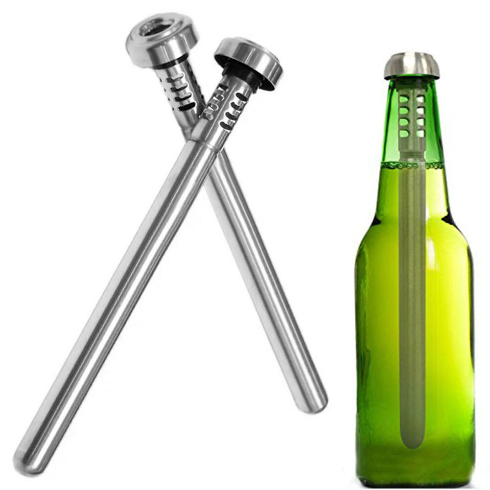 Bar Portable Rapid Chilling Kitchen Beer Chiller Durable Never Diluting Cooler Sticks Stainless Steel Physical Frozen Non Toxic