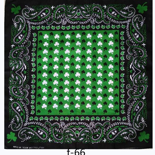 100% Katoen Koreaanse Mode Zwart Paisley Gedrukt Halsdoek Hip Hop Hoofddeksels/Haar Bandana Foulard Vierkante Sjaal Voor Vrouwen/mannen: f-66
