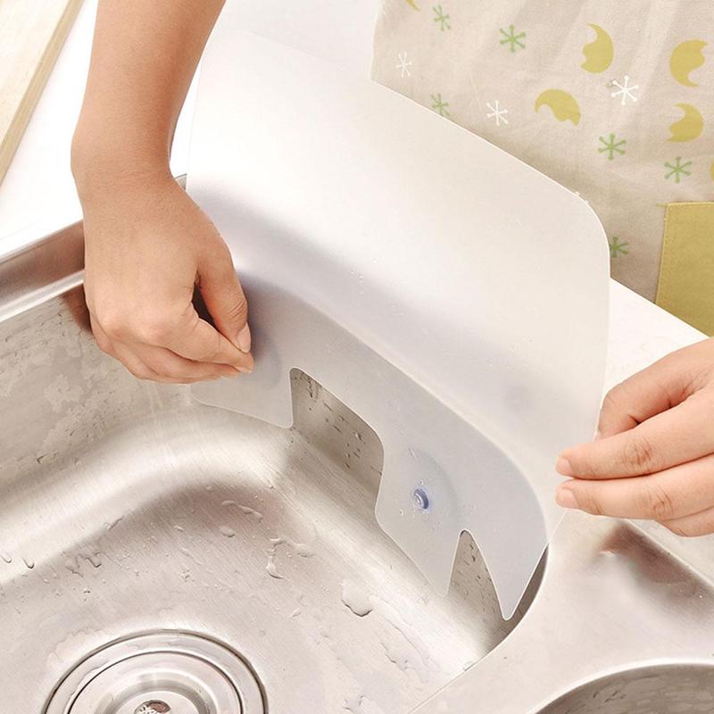 Diskbänk vattenavvisare kök fukt vattenstänk sugkopp spårlöst vatten baffel pool diskho vattenavskiljare kökstillbehör