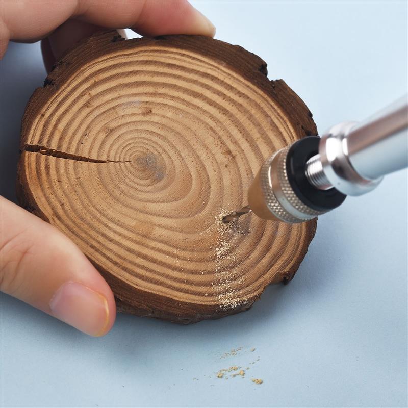 Mini håndbor smykker værktøj bore 0.8-3mm hånd nåle hul bor juvelerer bore huller til gør-det-selv træ epoxy harpiks håndværk