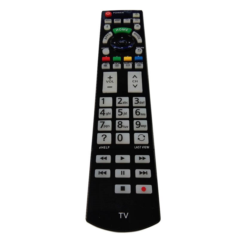 N2 qayb 000936 original fjernbetjening velegnet til panasonic tv s controller th -46 som 640a th -55 som 610a th -50 som 640z th -50 som 610k