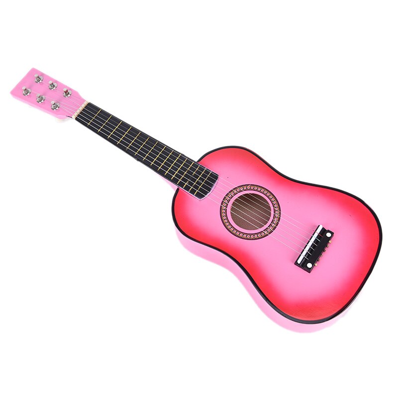 Kleurrijke akoestische ukelele gitaar muziekinstrument voor kinderen en muziekbeginners