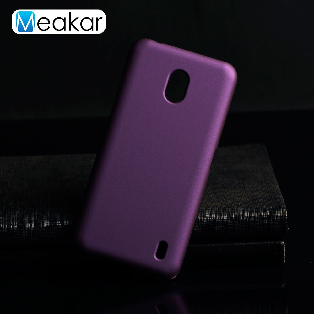 Matte Plastic Coque Cover 5.71For Nokia 2.2 Case For Nokia 2.2 Nokia2.2 Phone Back Coque Cover Case: Purple