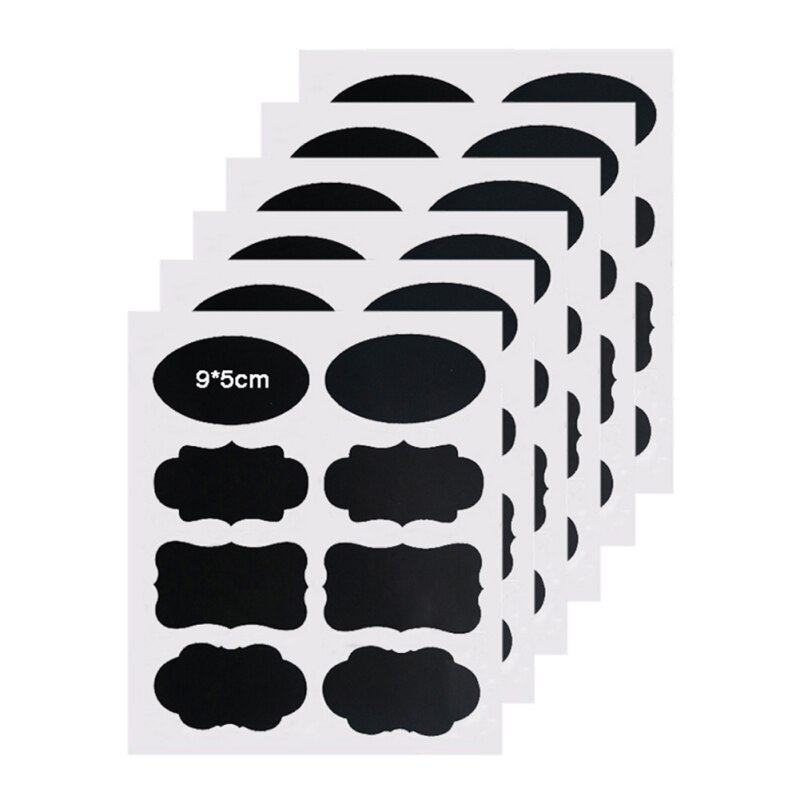 DIY Waterproof Kitchen Spice Labels Sticker Jar Sticker Removable Organizer Storage Bottles Jars Self Adhesive Kitchen Stickers