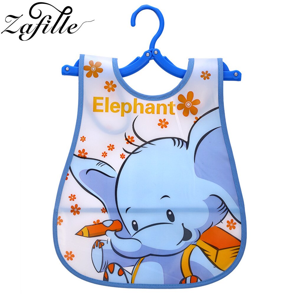 Afille Slabbers Cartoon Print Baby Spullen Plastic Waterdicht Verstelbare Baby Schort Lunch Voeden Kleding Unisex Baby Accessoires