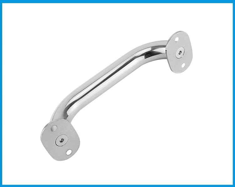 200mm Marine Grade 316 Stainless Steel Grab Handle Door Handrail Grip Rail Grab Bar Handle Boat Hatch Yacht Marine Bathroom
