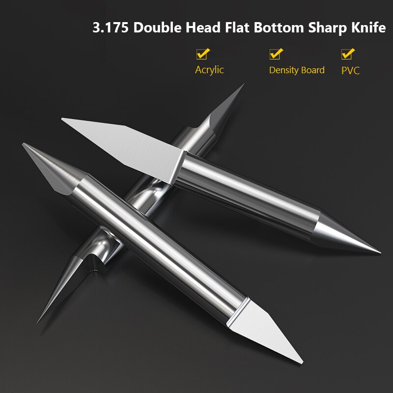 Pcb 3D Graveren Bit 30 Graden Cnc Router Bit V Vorm Carving Bits Getipt 3.175 Shank Tungsten Carbide Pcb 3D frees