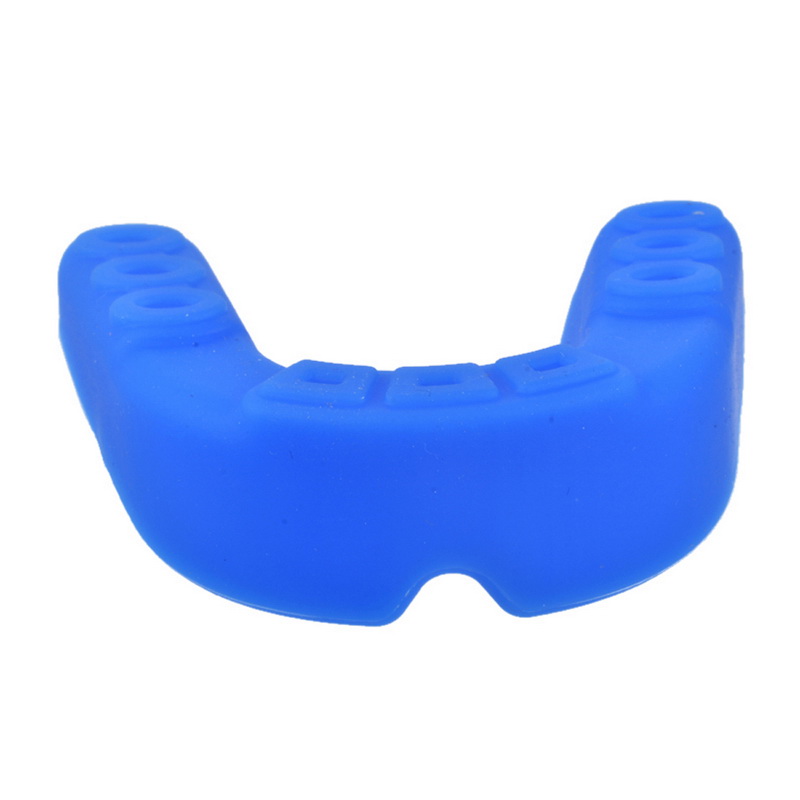 1PC Multi Color Silicone Boxing Teeth Protector Mouth Safety Sports Mouth Guard Oral Teeth Basketball Protection women Men 6*5cm