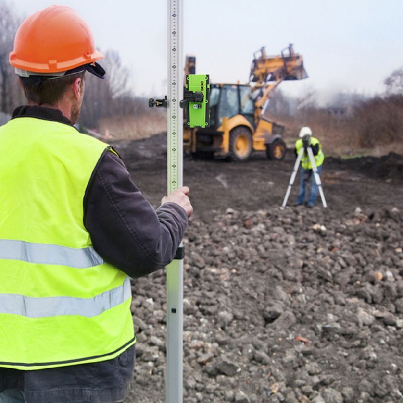 Infrared Ray Receiver Red Green Beams Detector 60m LED Indicator Precise Signals