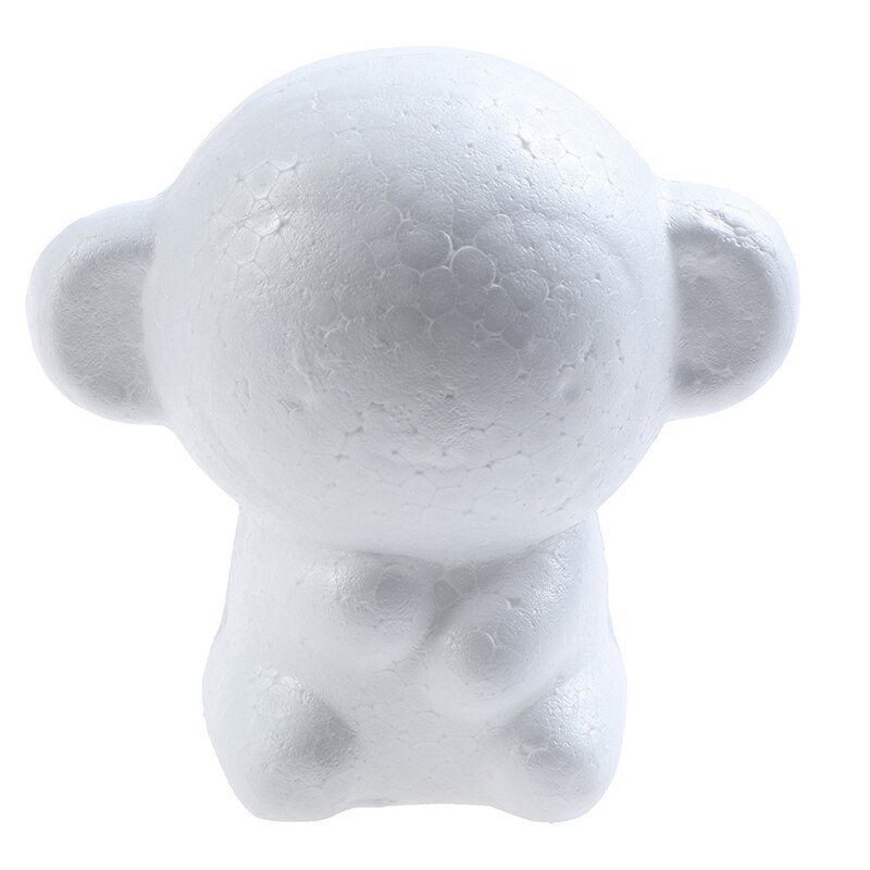 12cm Zodiac Signs Rat Kids Craft Toys Foam Animals Modeling Polystyrene Styrofoam Doll DIY Modeling Polystyrene Styrofoam: Monkey