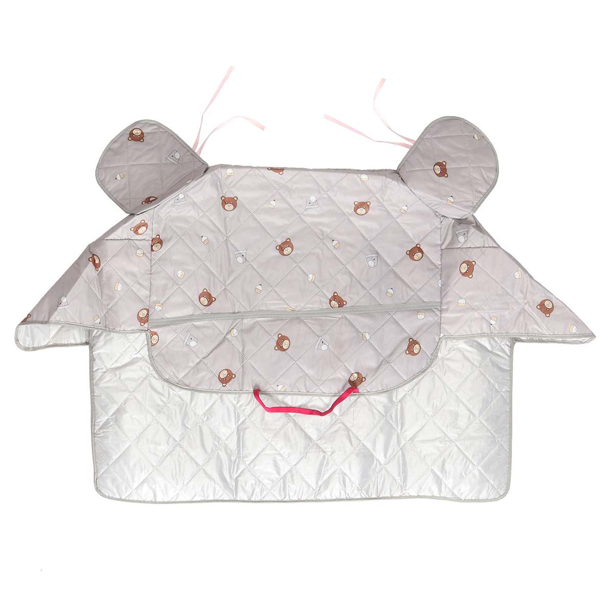 Winter Motorfiets Been Cover Met Stuur Moffen Waterdicht Winddicht Cover Motorfiets Scooter Been Beschermen Knie Zomer Zonnebrandcrème: bear type