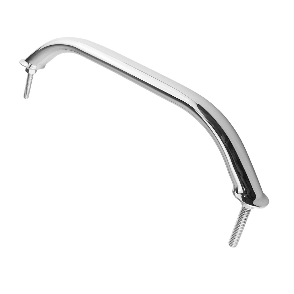 Heavy Duty 220mm 9" Polished Handrail Boat Bathroom Grab Handle Universal