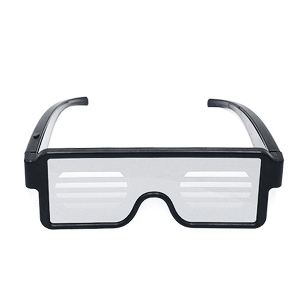Gafas luminosas Led de tendencia para hombres, Bar, baile, , pantalla Led, patrón dinámico, carga, reciclaje, gafas para mujeres