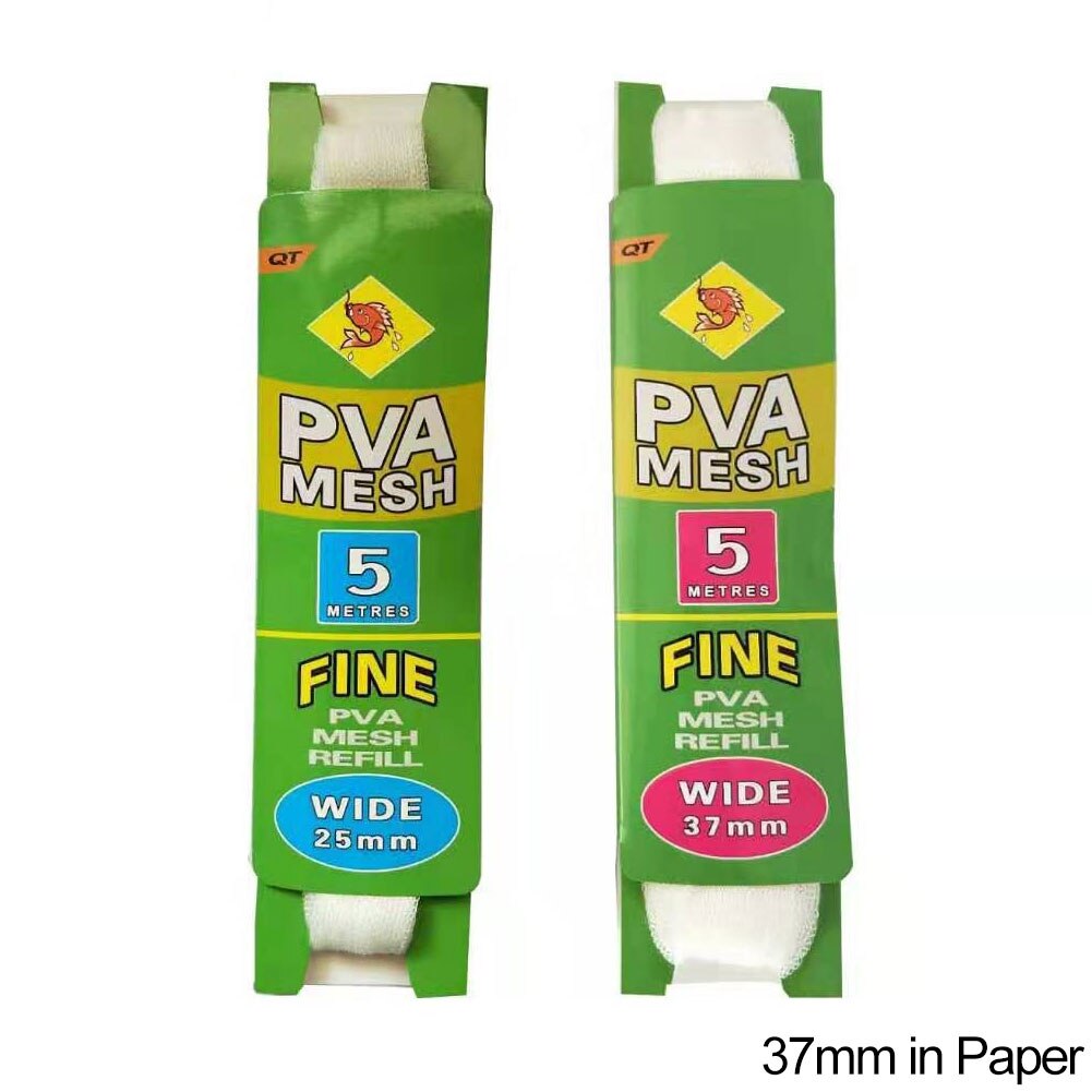 5m kalastus pva vesiliukoinen verkko vesiliukoinen verkko kapea verkko karppi kalastus syöttölaite trap syötti pussi verkot kalastustarvikkeet: 37mm paperilla