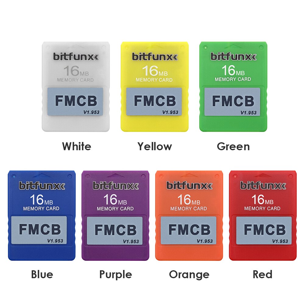 Bitfunx FMCB Free McBoot Card v1.953 for Sony PS2 Playstation2 8MB/16MB/32MB/64MB Memory Card OPL MC Boot