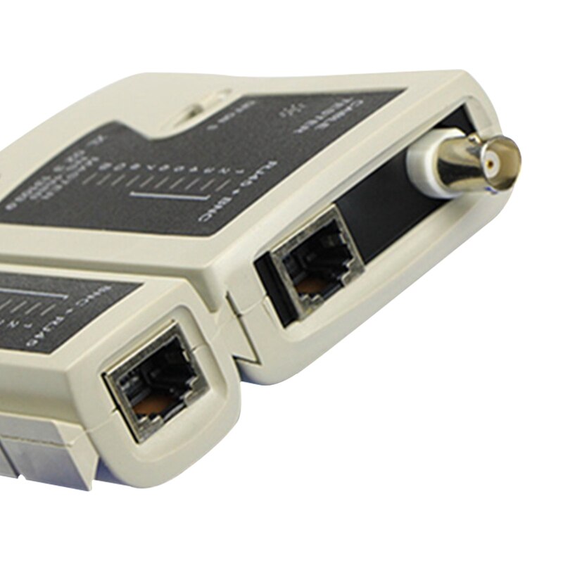 Cabo de rede ethernet testador lan rj45 bnc ferramenta de teste coax sinal lan tester