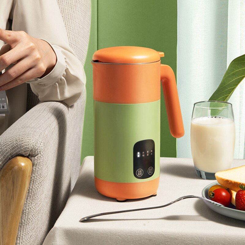 220V Protable Soybean Milk Machine Cytoderm Breaking Maker Multi-function Cooking Machine Filter-free Automatic heating Soy milk