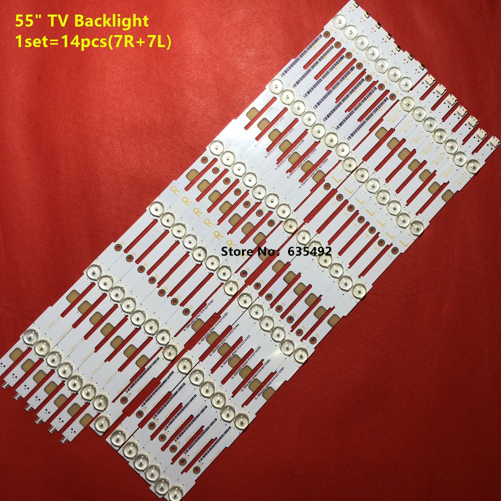 Led Backlight Voor Lb55037 Lbm550e0601 Ex-55037003 Ex-55037013 55pus6272 55put6101 55puh6101 55puk490 0/12 T550qvn03.1 Tpt550u2