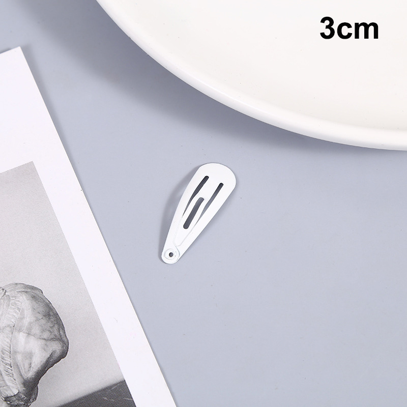 50 Stuks 2.5Cm 3Cm Mini Witte Ster Hart Haarclips Metalen Geometrische Haarspelden Voor Verpleegsters Haargrepen Zij Haar Glijbaan: Zilver