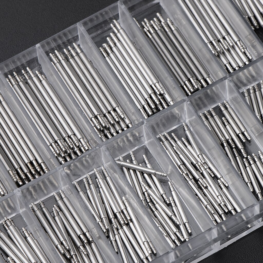8-25mm Watchmaker Watch Band Spring Bars Strap Bracelet Link Pins Stainless Steel Repair Kit Tool Sets Accessories