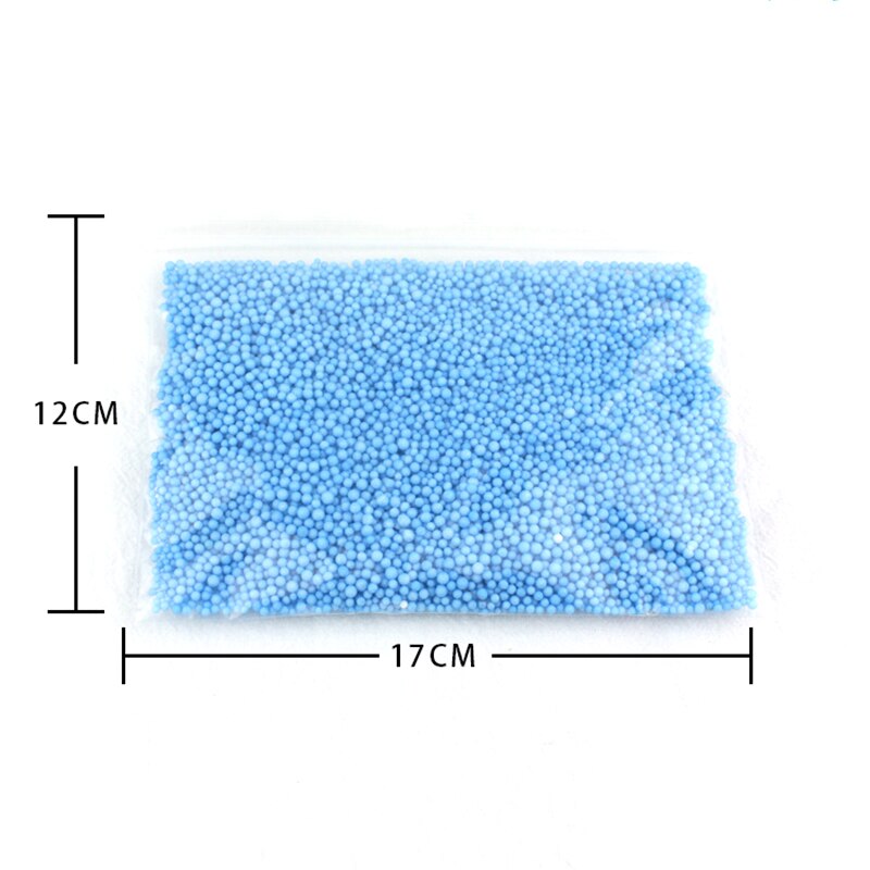 Liplasting diy håndværk leverer mini skum kugler styrofoam fyldning perler boligindretning bold legetøj!