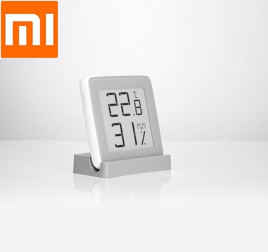 Xiaomi Miaomiaoce-termómetro Digital con pantalla LCD, medidor de humedad con tinta electrónica, Sensor de temperatura y humedad