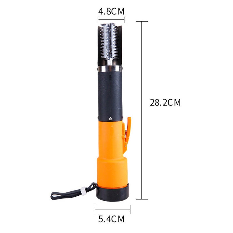 110V-240V Rechargeable Electric Fish Scaler Waterproof Fishing Scalers Clean Fish Remover Cleaner Descaler Scraper Seafood Tools