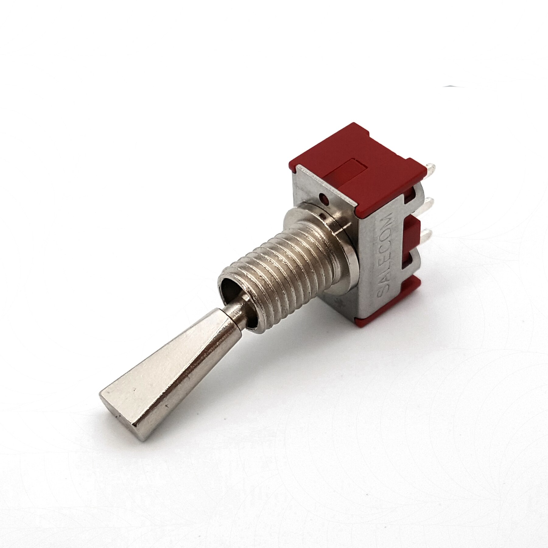 SH T70-T Series Flat Handle 3Pin SPDT Straight PCB Mount Mini Toggle Switch For Remote Control