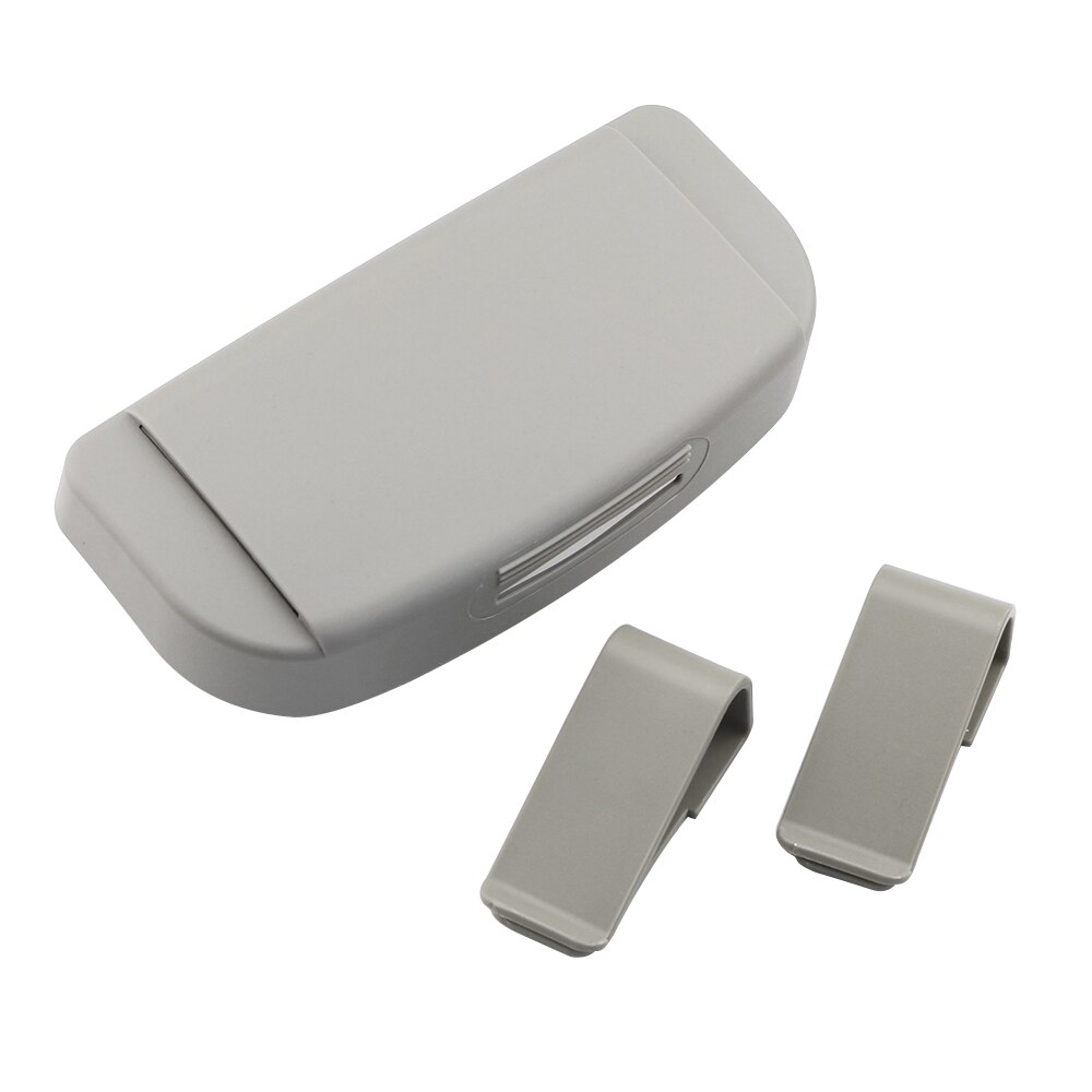 Car Sunglasses Holder Glasses Case Card Storage Box for Volvo Xc60 XC70 XC90 S40 S60 S80 V40 V60 V50 V70 Accessories: Upgrade Gray