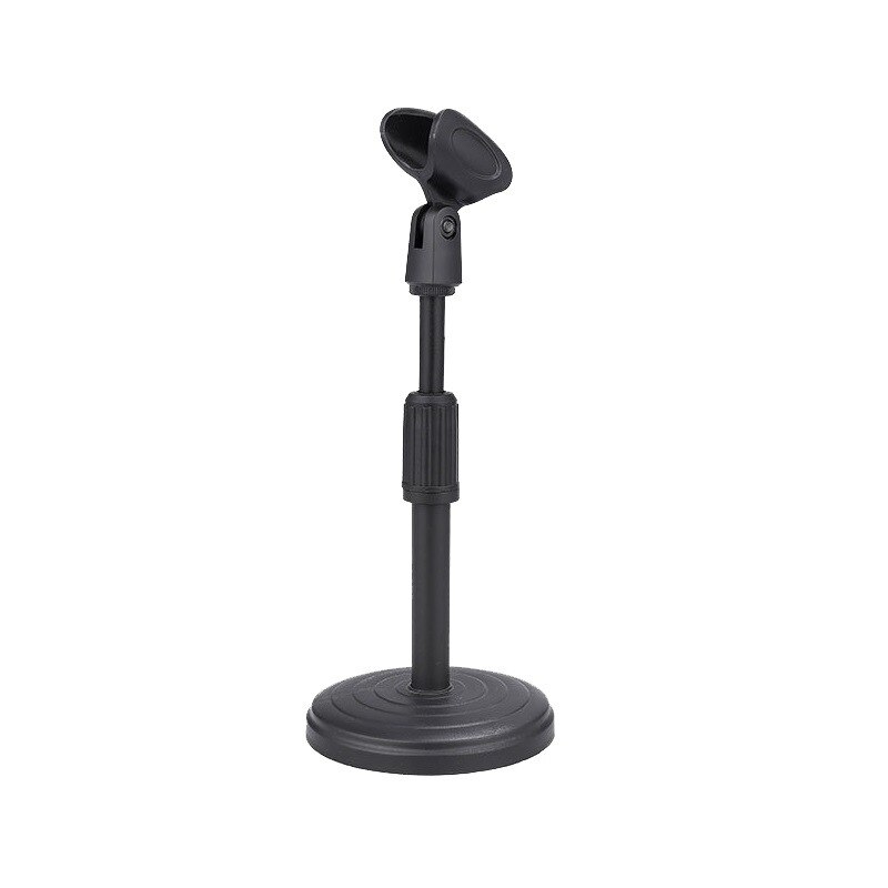 Microphone bracket disc bracket microphone desktop tripod wired wireless microphone bracket metal bracket: 1